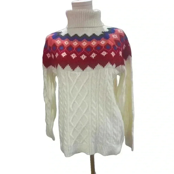 Loft Turtleneck Sweater Excellent Condition Size Medium - Picture 1 of 4